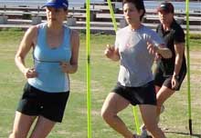 Group Training - Running through poles